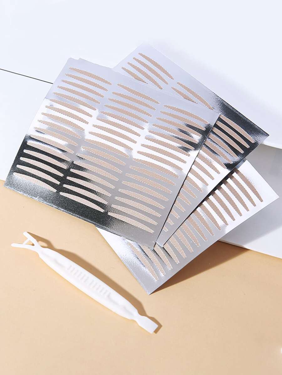 雙眼皮貼，120入組雙眼皮貼和 1入組工具天然隱形雙眼皮貼眼瞼提拉條