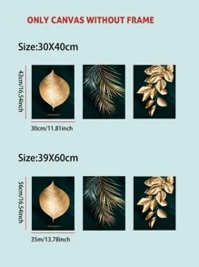 3 cái in lá tranh không khung - Nhiều màu - Xem 8