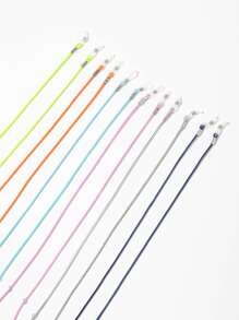 6入組素色眼鏡繩 - 彩色 - 查看 2