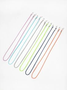 6入組素色眼鏡繩 - 彩色 - 查看 8