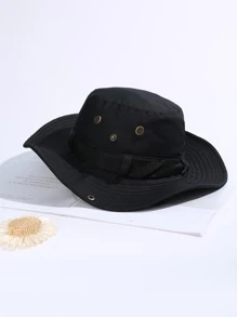 1 cái Mũ băng trang trí nam có thể gập lại tối giản cho cuộc sống hàng ngày - màu đen - Xem 3