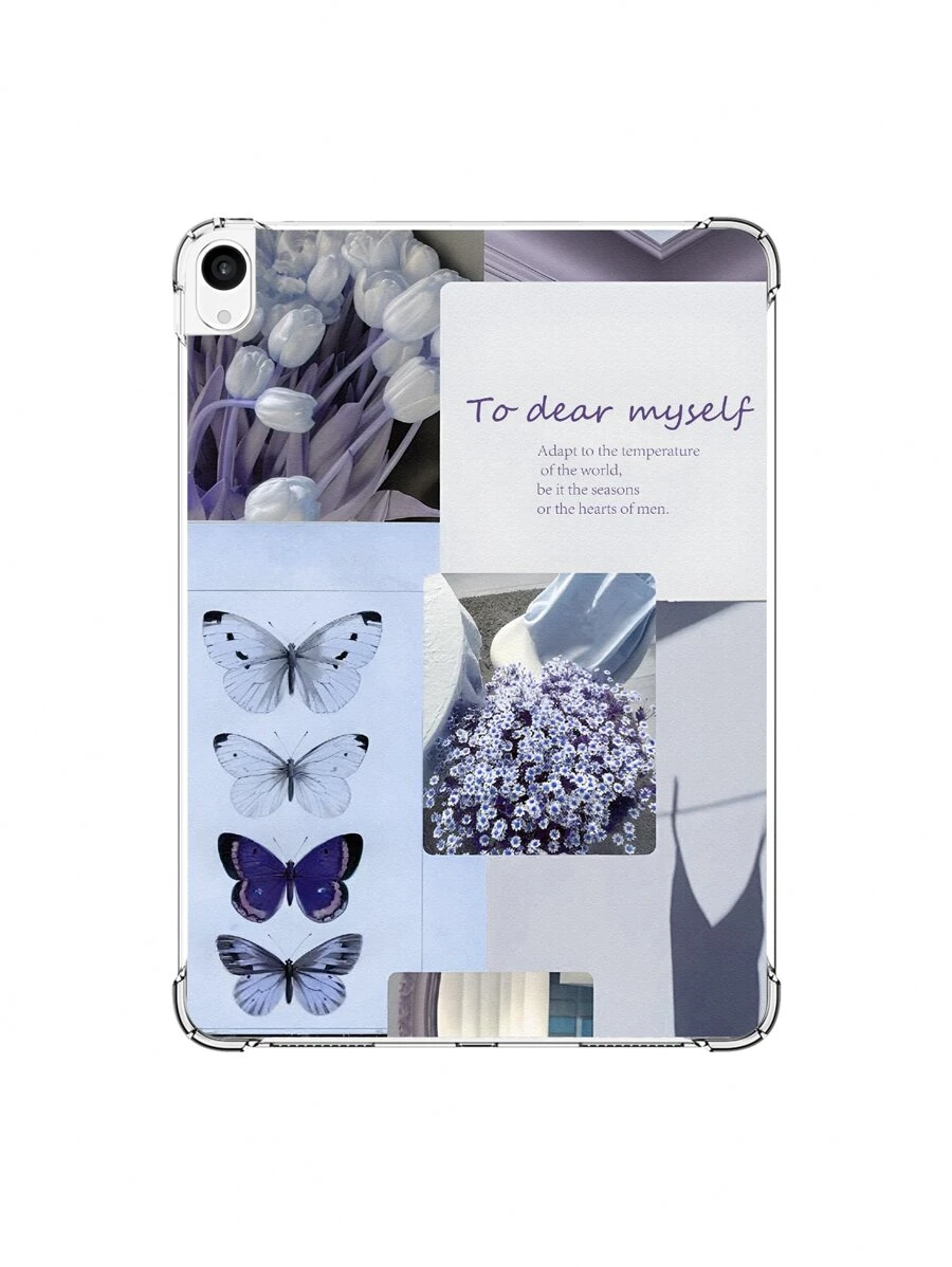 Funda compatible con iPad anticaída collage estético - Multicolor - Ver 1