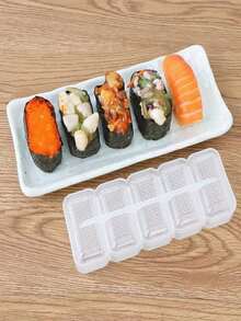 1pc Plain Rice Ball Mold - White - View 6