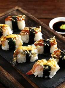 1pc Plain Rice Ball Mold - White - View 2