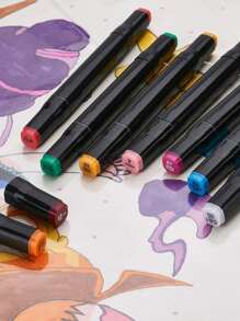 双头马克笔套装 - 彩色 - 查看 5