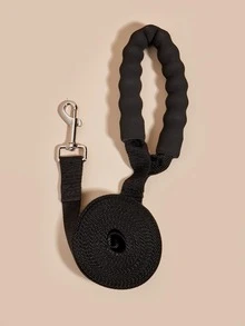 1 pieza Correa de mascota 6M unicolor - Negro - Ver 2