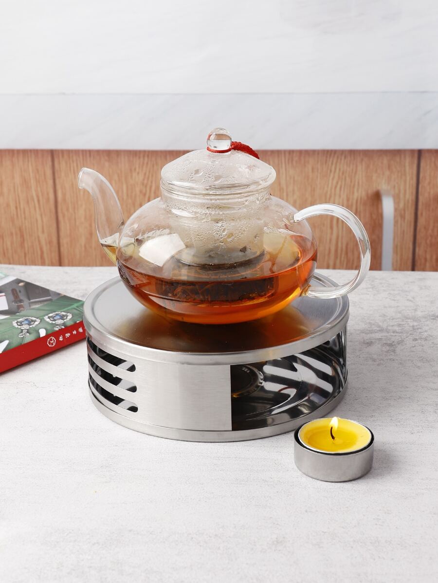 1set Stainless Steel Alcohol Stove - Silver - View 1