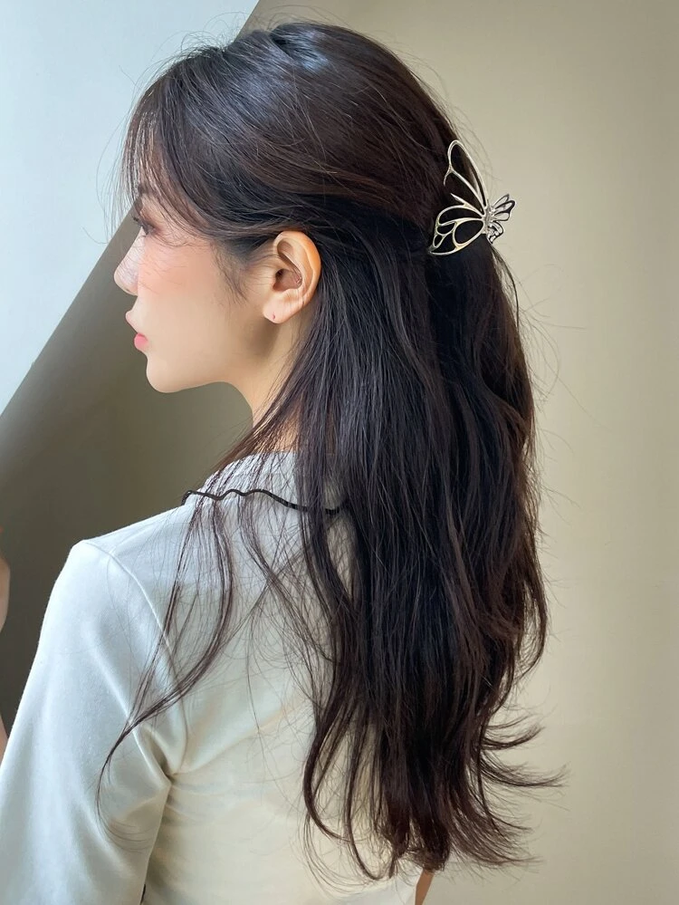 Butterfly Design Hair Claw Street Claw Clips Hair Clips Hair Jaw Clip Hair Clamps Hair Clutch Hair Catcher Clip