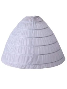 Full A-Line 6 Hoop Petticoat For Women Underskirt Slip Crinoline For Bridal Dress PT06 Fall Clothes For Women