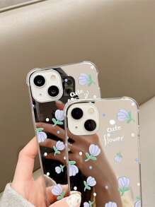 Funda de móvil de espejo floral - Multicolor - Ver 3