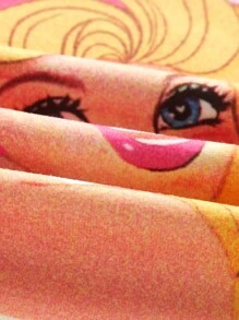 SHEIN ICON 90s Slogan & Figure Graphic Tee - Multicolor - View 4