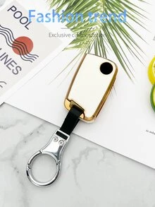 1set Keychain & key Cover Compatible With Volkswagen/Skoda - White - View 8