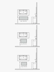 Alfombra de baño absorbente de chenilla sólida para decoración de baño y cocina