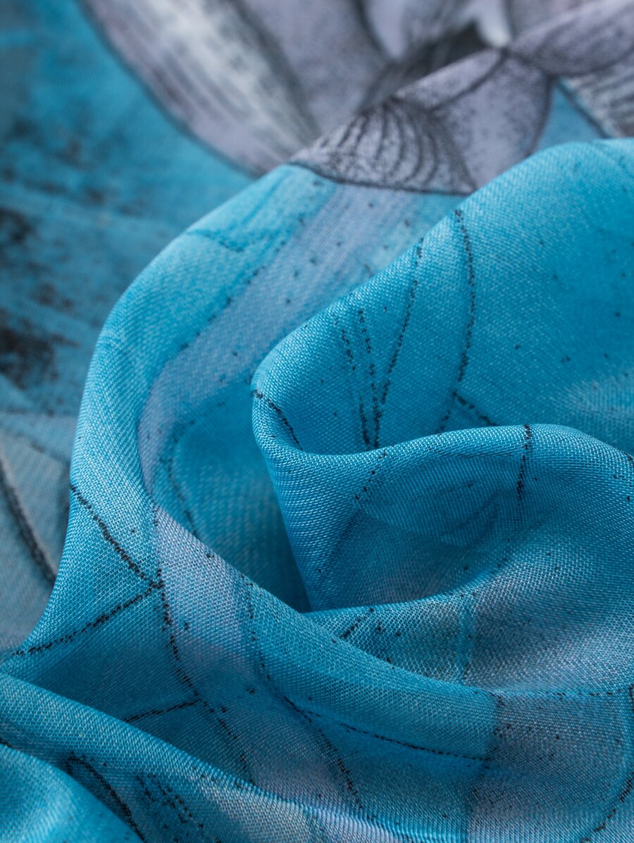 1pc Women Best Floral Print Chiffon Scarf Elegant Women Accessories for Sale Australia New