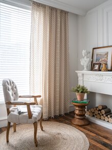 Rèm đơn trang trí tua - Nhiều màu - Xem 3