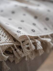 Rèm đơn trang trí tua - Nhiều màu - Xem 4