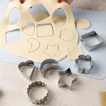 6pcs Stainless Steel Cookie Cutter