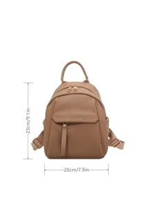 防水,輕便極簡紋理質感經典背包