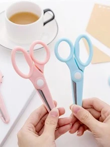 1pc Random Color Art Scissor - Multicolor - View 1