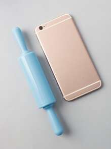 1入組小尺寸塑膠擀麵棍、烘焙工具，用於製作餃子、披薩、麵條等 - 彩色 - 查看 6