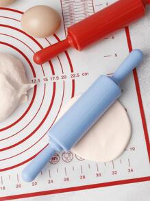 1入組小尺寸塑膠擀麵棍、烘焙工具，用於製作餃子、披薩、麵條等 - 彩色 - 查看 8