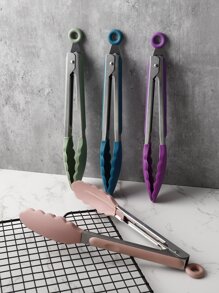 1入組隨機色9英寸食物夹 - 彩色 - 查看 8