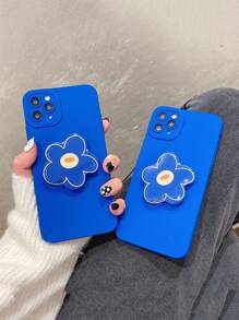 坚固耐用的手机壳，带有突出的手机握持感，国际版，非国内版 - 藍色 - 查看 1