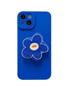 坚固耐用的手机壳，带有突出的手机握持感，国际版，非国内版 - 藍色 - 查看 2