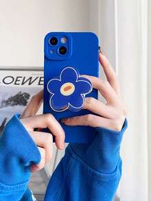 坚固耐用的手机壳，带有突出的手机握持感，国际版，非国内版 - 藍色 - 查看 5