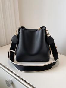 CONTAINEVERY Minimalist Metal Decor Bucket Bag