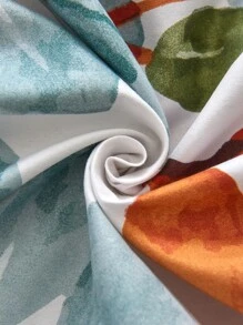 Branch Print Fitted Sheet