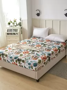 Branch Print Fitted Sheet