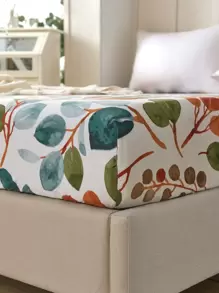Branch Print Fitted Sheet
