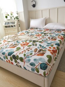 Branch Print Fitted Sheet