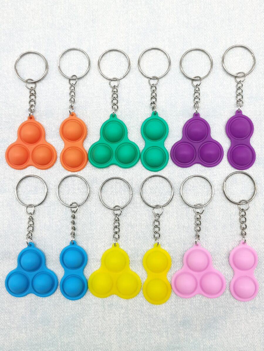 Juego De Regalo De 12 Piezas Llavero Con Forma De Aguacate