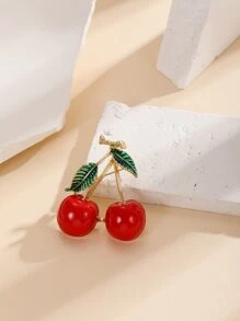 Cherry Shaped Brooch