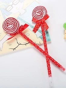 6入組棒棒糖設計隨機圓珠筆