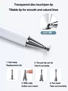 1 pieza Bolígrafo stylus de ombré - Morado - Ver 4