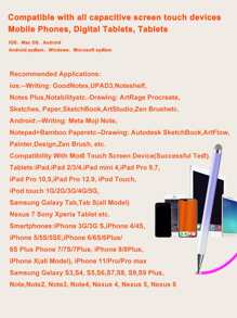 1 pieza Bolígrafo stylus de ombré - Morado - Ver 6