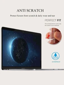 1sheet Soft Screen Film Compatible With Macbook A1932/2179/2337 - Clear - View 5