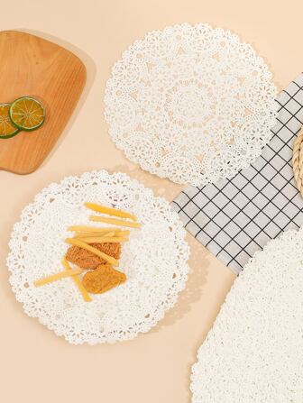 48pcs Hollow Out Parchment Air Fryer Kitchen Air Fryer Liners Air Fryer Paper Airfryer Air Frier
