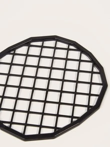 1 Peine De Peinado De Cabello Para Hombres Para Permanente, Cabeza De Aceite Y Tinte Del Cabello Con Papel De Aluminio, Negro - Negro - Ver 4