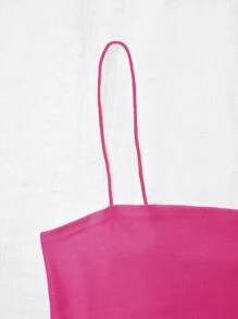 SHEIN Unity 素色緊身吊帶短版上衣