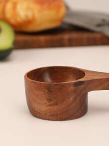 1 pieza Cuchara medidora de madera - Marrón - Ver 4
