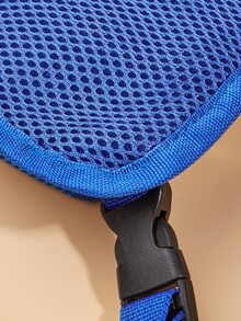 1入組卡通狗刺繡寵物包 - 藍色 - 查看 4