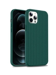 1 Ốp Điện Thoại Silicon Lỏng Màu Trơn Và In Họa Tiết Đầy Màu Sắc Tương Thích Với IPhone 11 12 13 14 15 13Promax 14Promax 15Promax - Màu xanh lá cây đậm - Xem 2