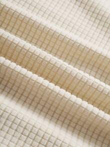 Manfinity Homme Men Patched Pocket Polo Shirt & Drawstring Waist Shorts - Apricot - View 3