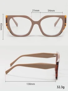 眼镜 透明眼镜配件 - 棕色 - 查看 4