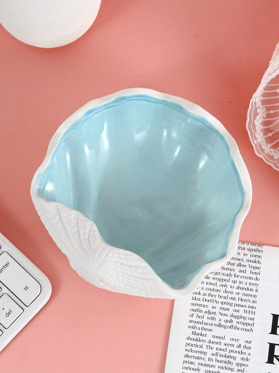 1 pieza Cenicero en forma de concha - Multicolor - Ver 1