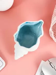 1pc Conch Shaped Home Ashtray - Multicolor - View 1